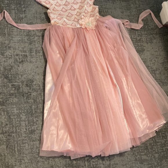 Pink party dress for girls - Picture 9 of 9